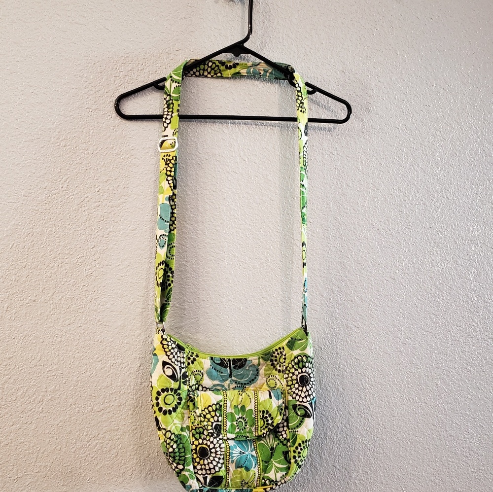 Vera Bradley Clare crossbody in Limes Up